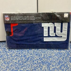 Brand new New York Giants magnetic mailbox cover